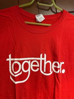 🌀2/$18🌀Together T-shirt. Never worn